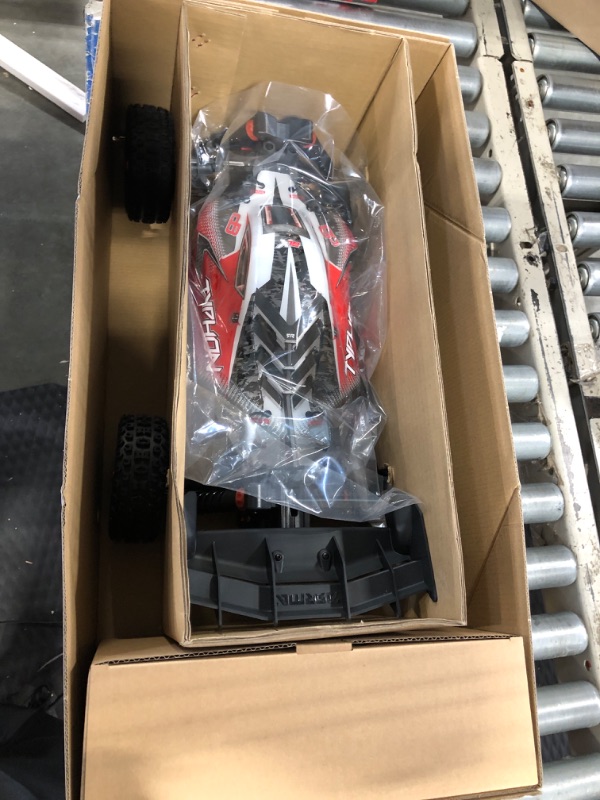 Photo 3 of ARRMA 1/8 Typhon 4X4 V3 3S BLX Brushless Buggy RC Truck RTR (Transmitter and Receiver Included, Batteries and Charger Required), Red, ARA4306V3