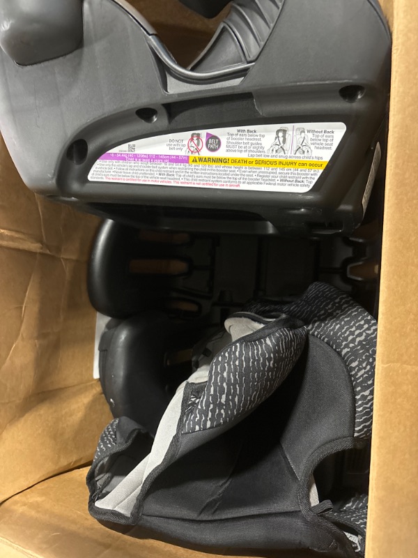 Photo 2 of Evenflo GoTime LX Booster Car Seat (Chardon Black)
