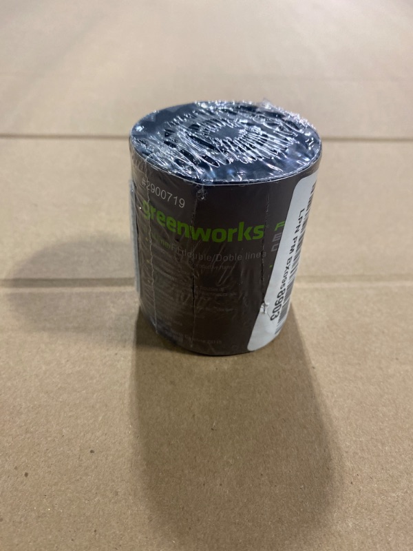 Photo 1 of Greenworks 0.065" Dual Line Replacement String Trimmer Line Spool, 3 count (Pack of 1)