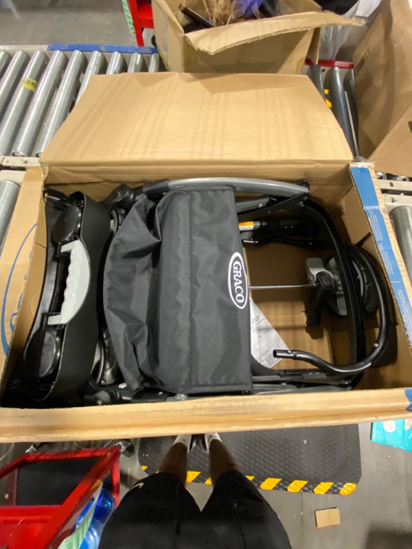 Photo 1 of Graco SnugRider Elite Car Seat Carrier | Lightweight Frame Stroller | Travel Stroller Accepts any Graco Infant Car Seat, Black