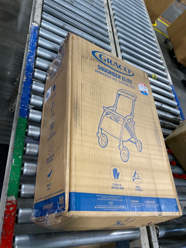 Photo 1 of Graco SnugRider Elite Car Seat Carrier | Lightweight Frame Stroller | Travel Stroller Accepts any Graco Infant Car Seat, Black