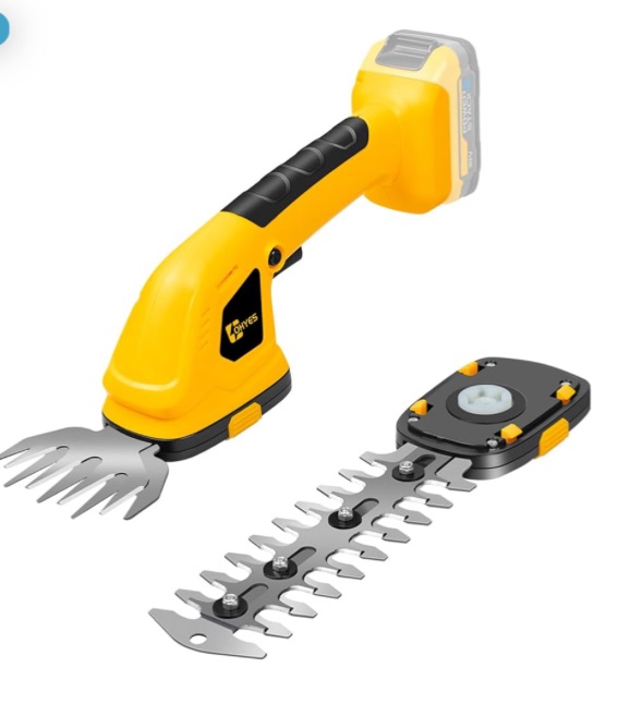 Photo 1 of Cordless Hedge Trimmer Compatible with DeWALT 18v 20v Max Battery 2 in 1 Grass Trimmer for Yard & Lawn(Battery not Included)