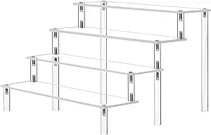 Photo 1 of 4 tier acrylic riser display stands