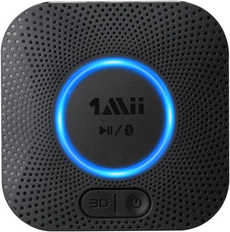 Photo 1 of [Upgraded] 1Mii B06 Plus Bluetooth Receiver, HIFI Wireless Audio Adapter, Bluetooth 5.0 Receiver with 3D Surround aptX Low Latency for Home Music Streaming Stereo System
