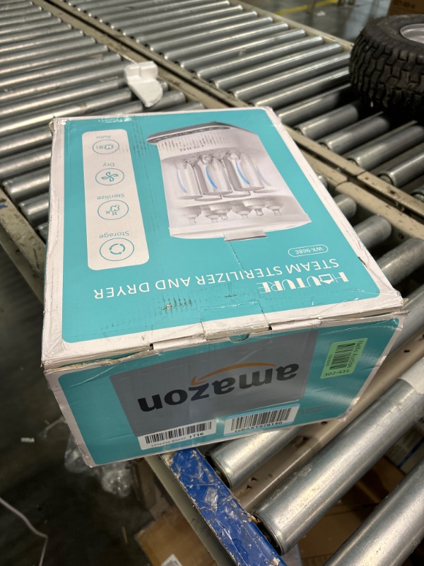 Photo 1 of Baby Bottle Sterilizer, 6-in-1 HAUTURE Bottle Sterilizer and Dryer, Electric Steam Bottle Sanitizer for Baby stuffs, Baby Bottles & Breast Pump Accessories
