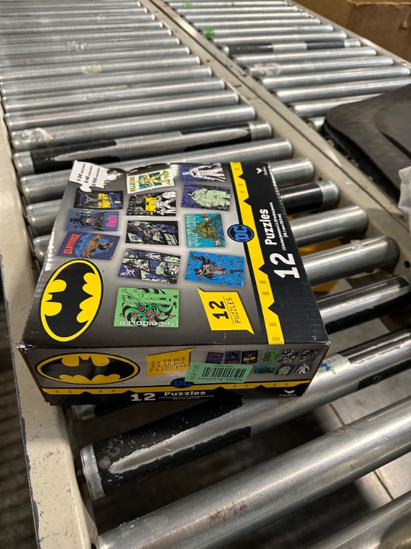 Photo 1 of Batman Jigsaw Puzzle 12 Pack Bundle for Kids, Boys - Batman Puzzles for Kids Ages 4-8 Plus Stickers, More | 24, 48, 100 Pc Batman Puzzles Toys Games Party Supplies