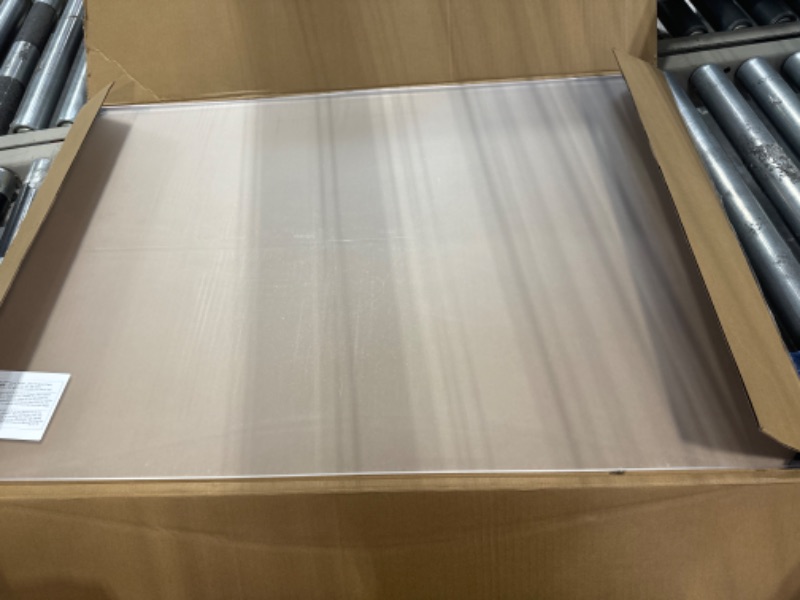 Photo 3 of 24x36" Clear Acrylic Sheet Plexiglass 1/4" Thick, 24x36 Plexi Glass Perspex Panel,Plastic Sneeze Guard,6mm Transparent Lucite Plexiglass Sheet for Signs Window Barrier Partition Painting Edge Lighting 24x36 1