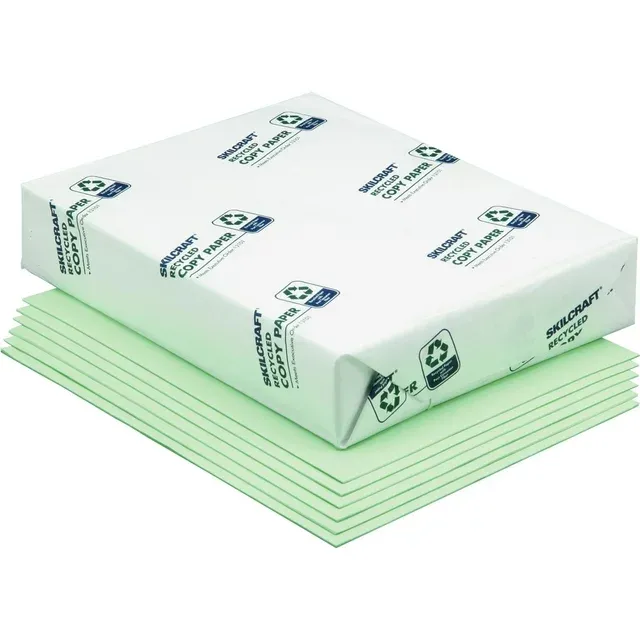 Photo 1 of green papers pack of 5000 8 1/2 x 11' 