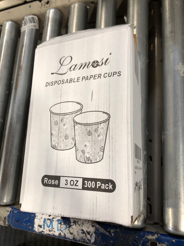 Photo 2 of Lamosi 300 Pack 3 oz Rose Paper Cups for Bathroom, Bathroom Cups 3 oz Paper, Mouthwash Cups, Small Drinking Cup(Fruits), Mini Paper Cups for Parties, Picnics, Barbecues, Travel and Events 3OZ-300pack-Rose