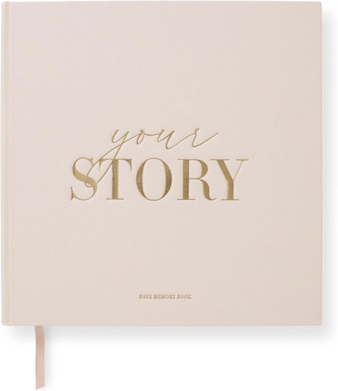 Photo 1 of Baby Book & Baby Memory Book - Your Story - Baby Girl & Baby Boy Milestone Book & Photo Album - Keepsake Gift for Newborns, Great for Baby Showers (Gr
