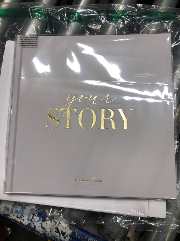Photo 1 of Baby Book & Baby Memory Book - Your Story - Baby Girl & Baby Boy Milestone Book & Photo Album - Keepsake Gift for Newborns, Great for Baby Showers (Gr

