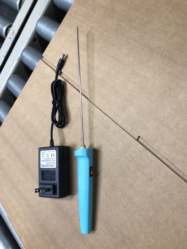 Photo 3 of 24W 20cm 110-250V Hot Knife Foam Cutter Foam Cutter Pen Electric Hot Wire Foam Cutting Tool with Start Switch