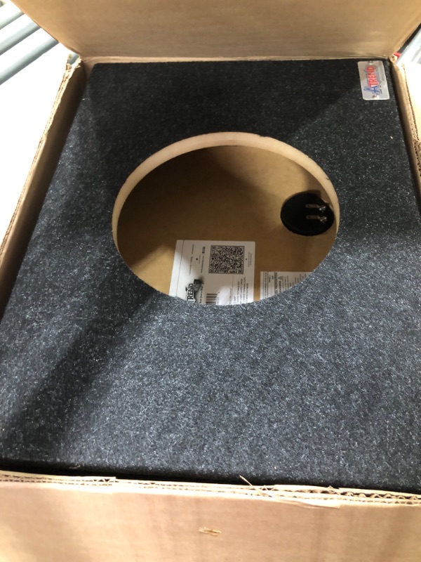 Photo 1 of Atrend 10SME 10” Single Sealed / Shallow Mount Subwoofer Enclosure