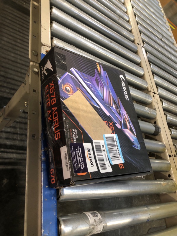 Photo 1 of GIGABYTE X670 AORUS Elite AX (AM5/ LGA 1718/ AMD/ X670/ ATX/ 5 Year Warranty/ DDR5/ Quad M.2/ PCIe 5.0/ USB 3.2 Gen2X2 Type-C/AMD WiFi 6E/ 2.5GbE LAN/Q-Flash Plus/M.2 EZ-Latch/Gaming Motherboard) X670 AORUS ELITE AX Bundle X670