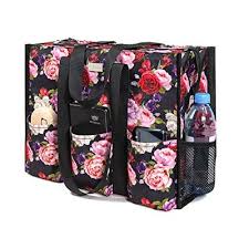 Photo 1 of  Utility Water Resistant Tote Bag with 13 Exterior & Interior Pockets, Top Zipper Closure & Thick Bottom Support