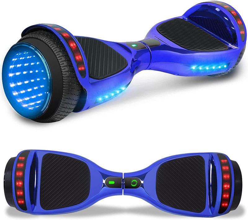 Photo 1 of Emaxusa Hoverboard for Kids Ages 6-12, Self Balancing Scooter with Led Lights and Built-in Bluetooth Speaker, UL Safety Certified
