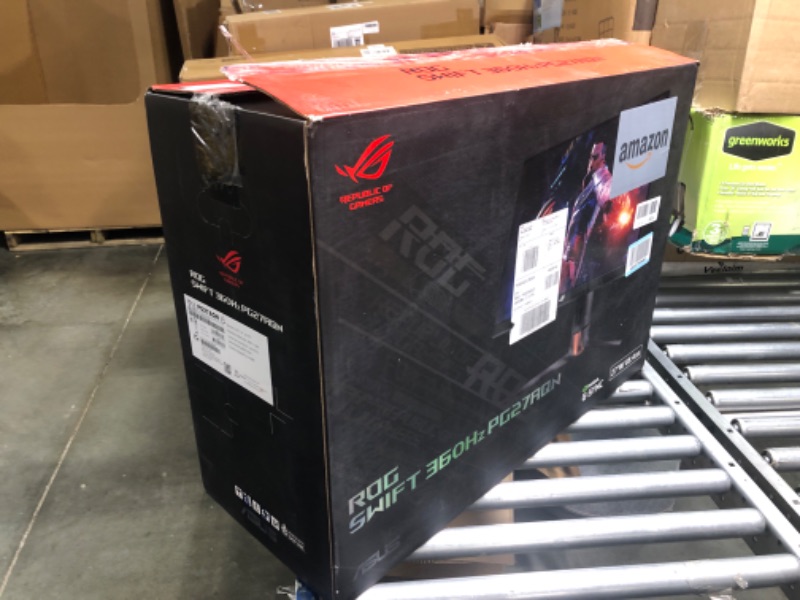 Photo 2 of ASUS 27” 1440P 360Hz 1ms G-SYNC Gaming Monitor (PG27AQN) - QHD, IPS, HDR10, DisplayHDR600 27" Fast IPS 360Hz QHD G-SYNC Monitor