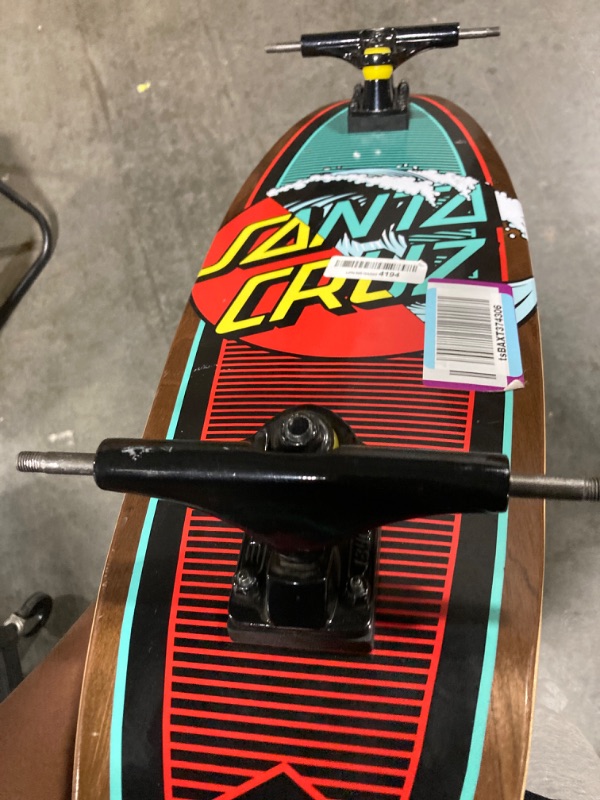 Photo 1 of ******no wheels ***********
Santa Cruz Classic Wave Splice Shark Cruiser Complete