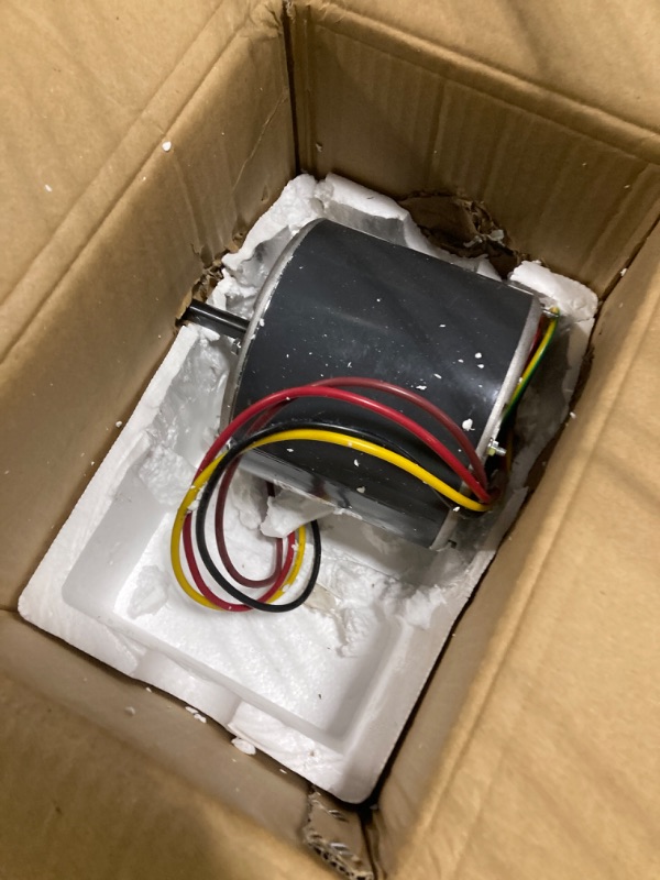 Photo 3 of F48AA68A50 - Replace for York Coleman Luxaire Genteq/A.O. Smith OEM Condenser Fan Motor - Replace THGF36S41S3A THGF60S41S3A - 1/4 HP 208-230 Volt 850 RPM