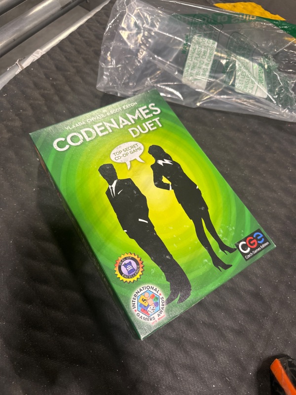 Photo 1 of Czech Games Codenames: Duet - The Two Player Word Deduction Game
