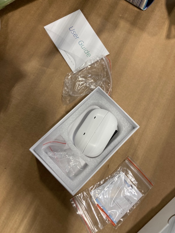 Photo 1 of Hearing Aids, Newest 2- Channel Digital Rechargeable Hearing Aids with Charging Box Indicating Remaining Power, Invisible Personal Sound Hearing Amplifier with Intelligent Noise Reduction (White)