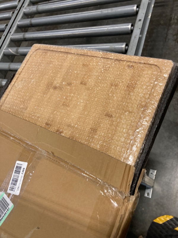 Photo 1 of 25.5 x 19 Inch Bamboo Cutting Boards for Kitchen, Large Cutting Board 1.5 Inch Thick, Butcher Block Chopping Board Carving Board with Inner Handle Juice Groove for Turkey Meat Vegetables Cheese Fruit 1 Pack XXL (25.5" x 19 " x 1.5")