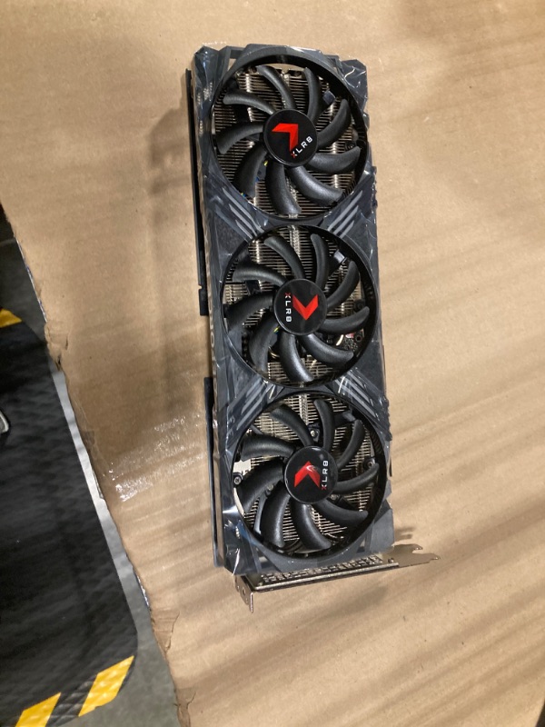 Photo 4 of GeForce RTX 4060 Ti 16GB XLR8 Gaming VERTO RGB OC Graphics Card with Triple Fan