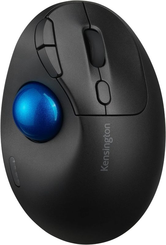 Photo 1 of Kensington TB450 Wireless Trackball Mouse (K72194WW), Black-Blue