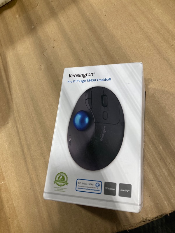 Photo 2 of Kensington TB450 Wireless Trackball Mouse (K72194WW), Black-Blue