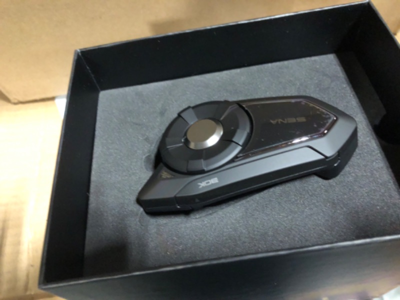 Photo 4 of Sena 30K Motorcycle Bluetooth Headset Mesh Communication System, Black, Single Pack with HD Speakers Single Pack with HD Speakers Headset