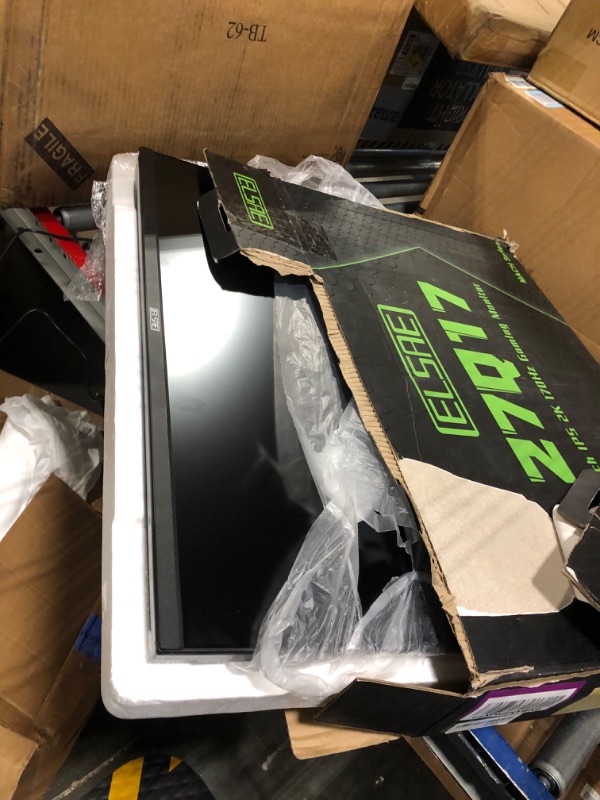 Photo 3 of ELSAE 1440P Gaming Monitor 27 Inch, 170Hz 144Hz IPS Computer Monitor QHD, FreeSync, HDR 113% sRGB, Low Blue Light, HDMI & Display Port x2, VESA Mountable QHD 170Hz