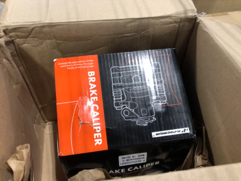 Photo 2 of A-Premium Disc Brake Caliper Assembly with Bracket Compatible with Select Ford, Lincoln, Mazda and Mercury Models - Fusion 2006-2012, Zephyr 2006, MKZ 07-12, 6 06-13, Milan 06-11 - Rear Passenger