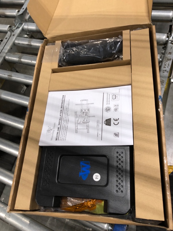 Photo 1 of Mounting Dream TV Wall Mount, UL Listed Full Motion Mount Bracket for 42-84 Inch Flat Screen TVs, Swivel Articulating Dual Arms, Max VESA 600x400mm, 100 LBS Loading, Fits 16 Inches Wood Studs, MD2296