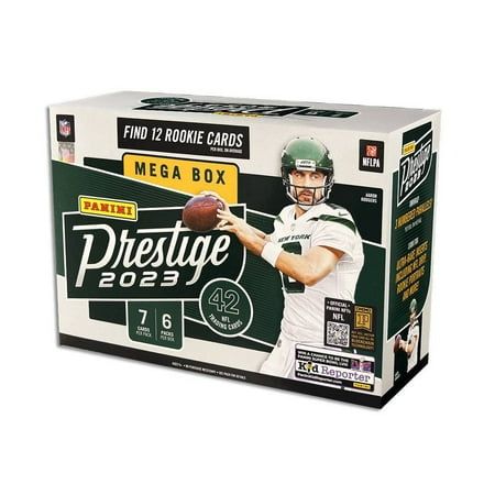 Photo 1 of 2023 Panini Prestige NFL Football Trading Cards Mega Box