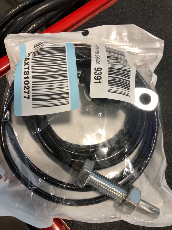 Photo 1 of J Bryant Fitness Gym Replacement Cable Fitness Pulley Thick 5mm Heavy Duty Steel Wire Rope for Home Gym Cable Pulley Machine Accessories 137"