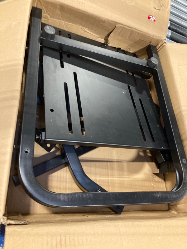 Photo 2 of ***FOR PARTS ONLY - ALL SALES ARE FINAL***

CO-Z Foldable Racing Steering Wheel Stand, Height Adjustable Plus Gearshift Mount Compatible with Logitech G920 G27 G25 G29 Racing Wheel and Pedal, Thrustmaster T80 T150 TX F430 Gaming Wheel Stand