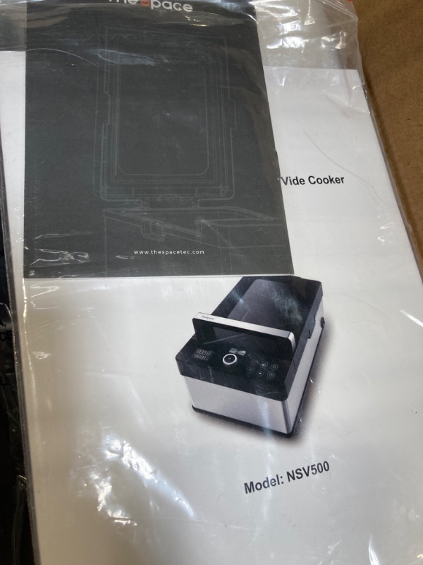 Photo 1 of All-in-one Sous Vide Cooker, Waterless, Bagless, with Built-in Probe, Preserved flavor, Shape and Texture, The Space Neovide, NSV500 NSV500 8.6L