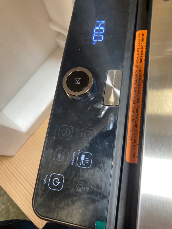 Photo 1 of All-in-one Sous Vide Cooker, Waterless, Bagless, with Built-in Probe, Preserved flavor, Shape and Texture, The Space Neovide, NSV500 NSV500 8.6L