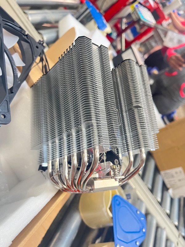 Photo 3 of Thermalright Peerless Assassin 120 SE ARGB CPU Air Cooler, 6 Heat Pipes CPU Cooler, Dual 120mm TL-C12C-S PWM Fan, Aluminium Heatsink Cover, AGHP Technology, for AMD AM4/AM5 Intel 1700/115X/1200 PA120 SE ARGB