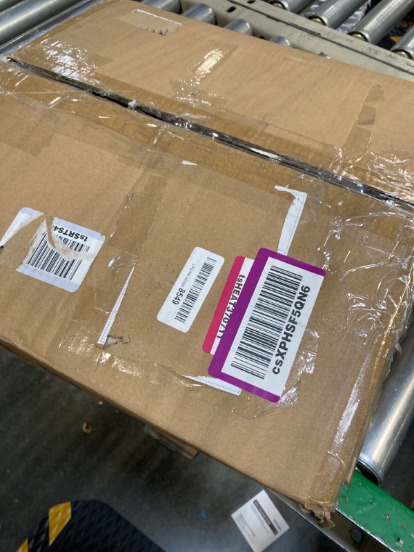 Photo 1 of Modern LED Ceiling Light Fixture, 15.7in Dimmable Black Flush Mount LED Ceiling Light with Remote, Upgraded Square Bedroom Ceiling Lamp LED Chandelier for Living Room Kitchen Hallway,60W 2Square-B