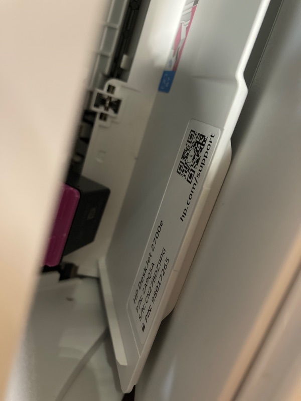 Photo 3 of HP DeskJet 2723e All-in-One Printer with Bonus 9 Months of Instant Ink