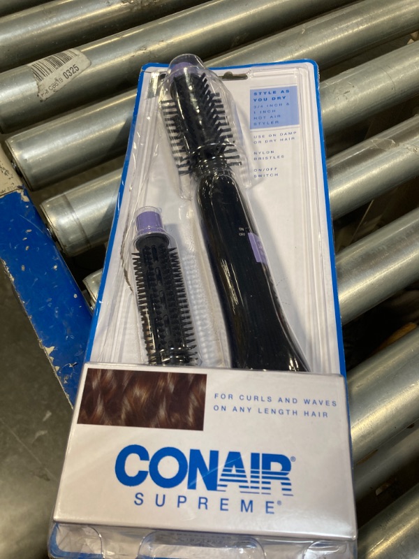 Photo 2 of Conair 2-in-1 Hot Air Styling Curl Brush (Pack of 2)