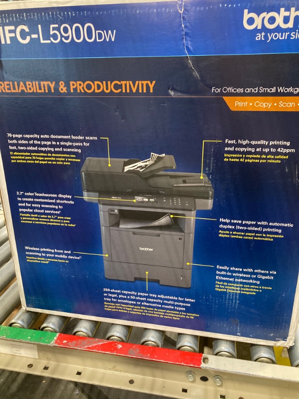 Photo 2 of Brother MFC-L5900DW Laser All-in-One Printer