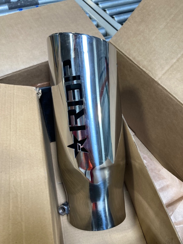 Photo 2 of RBP RBP-35453-7 RX-7 Polished Stainless Steel Exhaust Tip