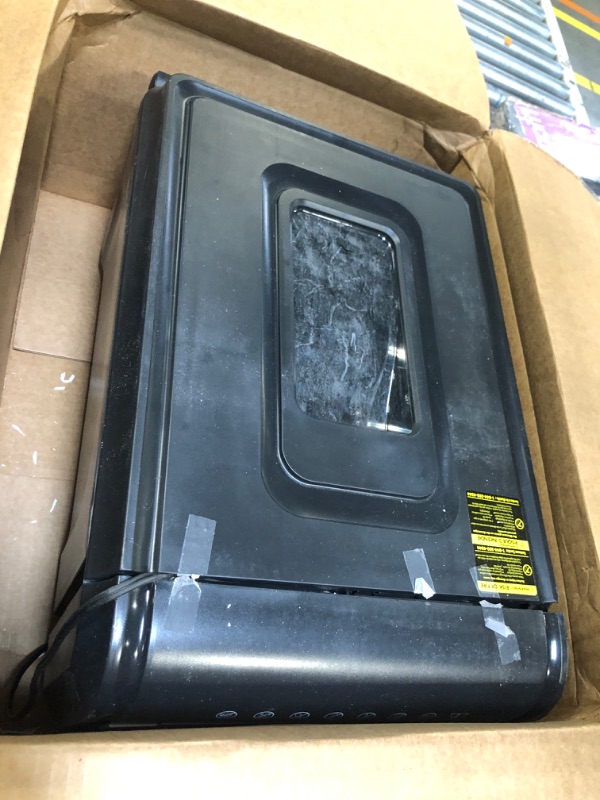 Photo 3 of *** NOT FUNCTIONAL**** SELLING AS PARTS*****Amazon Basics 8-Sheet High-Security Micro-Cut Shredder with Pullout Basket 8 Sheet Shredder