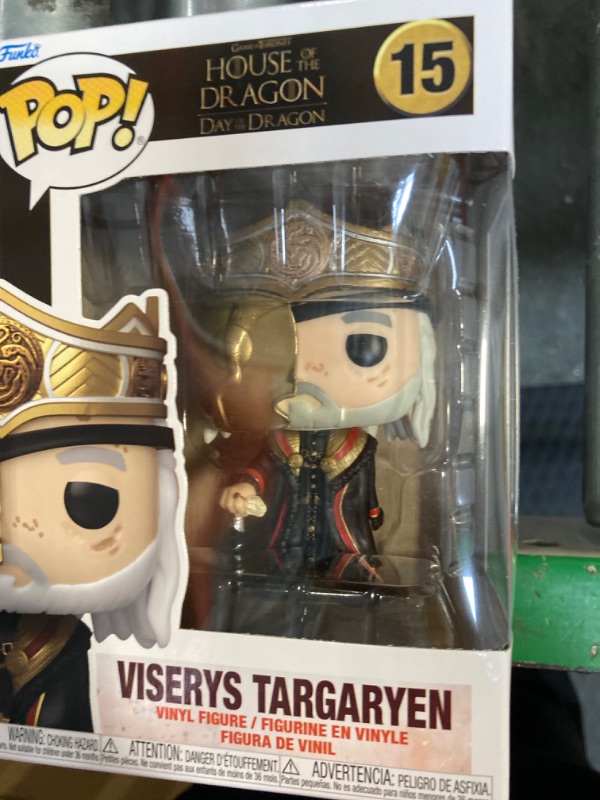 Photo 2 of Funko Pop! TV: House of The Dragon - Viserys Targaryen with Chase (Styles May Vary)