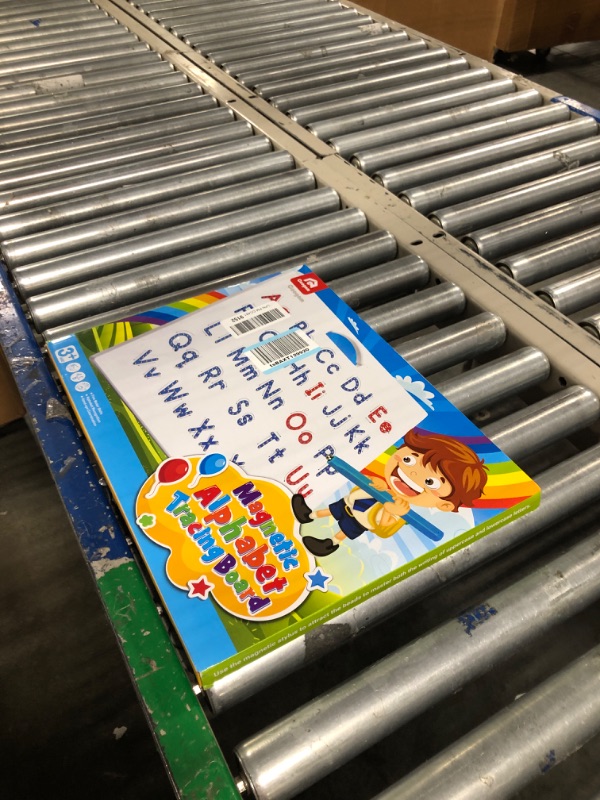 Photo 1 of Coogam Magnetic Letters Practicing Board, Magnets Tracing ABC Alphabet Board Learning to Write Uppercase&Lowercase Educational Toy Fine Motor Montessori Gift for 3 4 5 Years Old Preschool Kids
