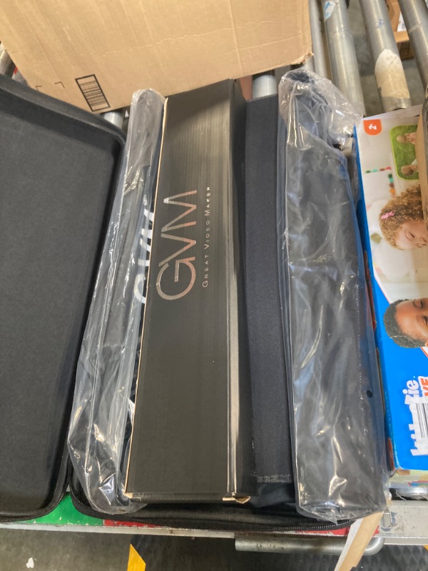 Photo 1 of GVM 2 Pack LED Video Lighting Kits with APP Control, Bi-Color Variable 2300K~6800K with Digital Display Brightness of 10~100% for Video Photography, CRI97+ TLCI97 Led Video Light Panel +Barndoor