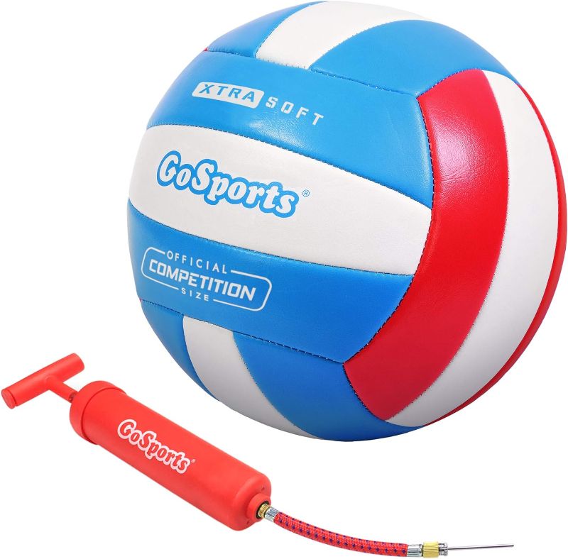 Photo 1 of **no pump**GoSports Soft Touch Recreational Volleyball - Regulation Size for Indoor or Outdoor Play