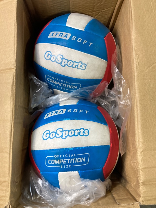 Photo 2 of **no pump**GoSports Soft Touch Recreational Volleyball - Regulation Size for Indoor or Outdoor Play